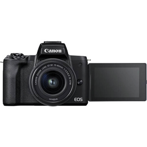 فروش نقدي و اقساطي دوربین دیجیتال بدون آینه کانن مدل EOS M50 Mark II kit 15-45mm f/3.5-6.3 IS STM